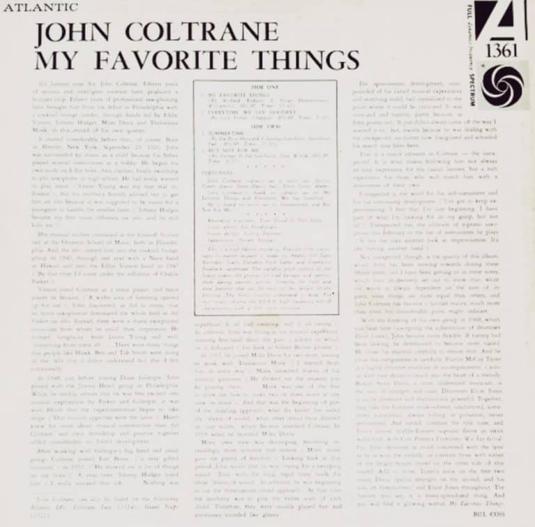 John Coltrane - My Favorite Things