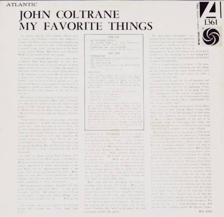 John Coltrane - My Favorite Things