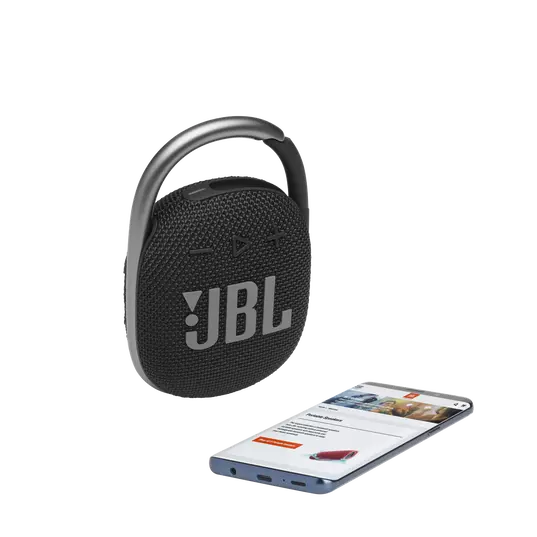 JBL Clip 4 Portable Bluetooth Speaker Colour Black