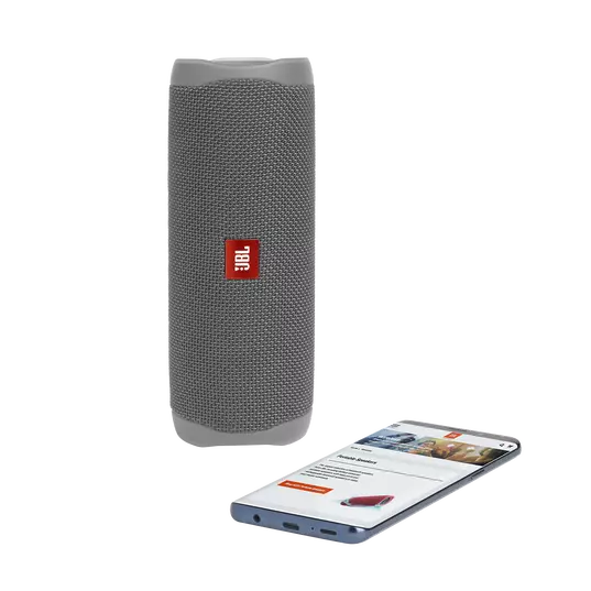 JBL Flip 5 Portable Bluetooth Speaker Colour Grey