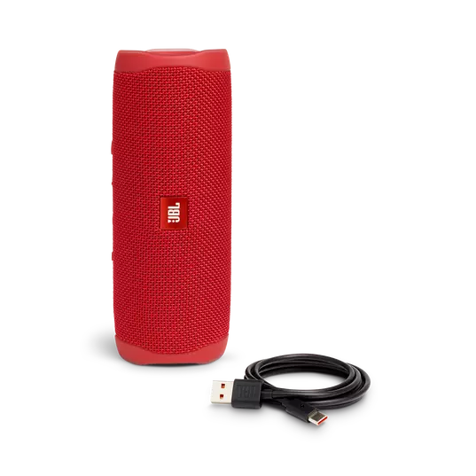 JBL Flip 5 Portable Bluetooth Speaker Colour Red