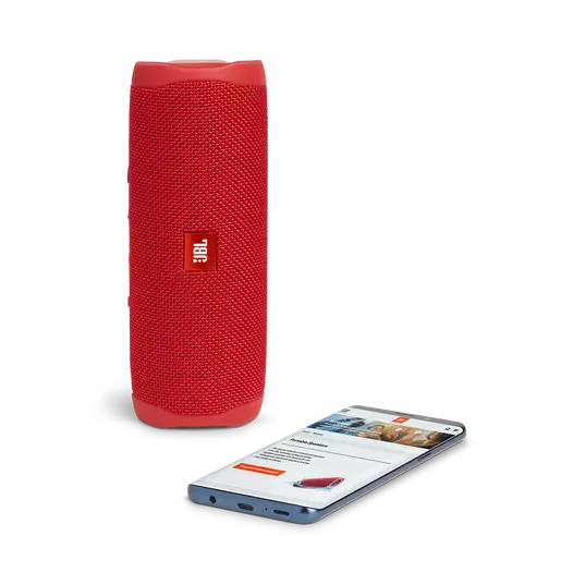 JBL Flip 5 Portable Bluetooth Speaker Colour Red