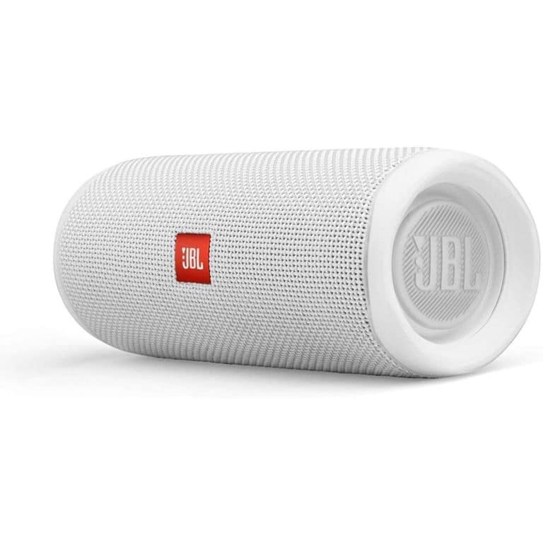JBL Flip 5 Portable Bluetooth Speaker Colour White