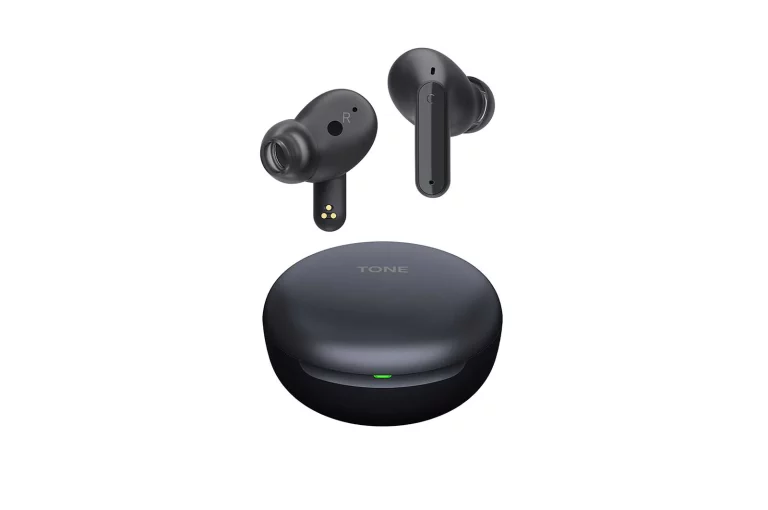 LG Bluetooth / Wireless In-Ear Earbuds + Enhanced Active Noise Cancelling Color Black (TONE FP5)