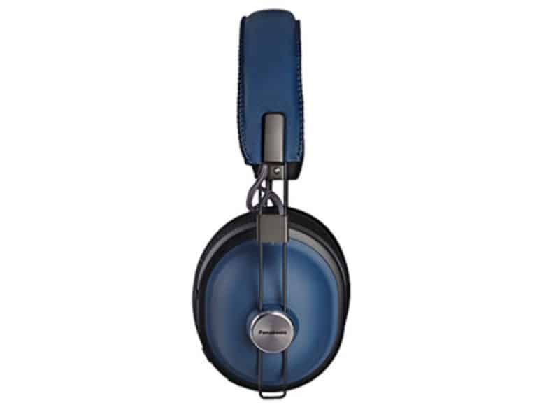 Panasonic Écouteur Bluetooth / Sans Fil Rétro Ultra-Auriculaire + Fonction de Suppression de Bruit Ambiant Couleur Indigo Marine (RPHTX90)