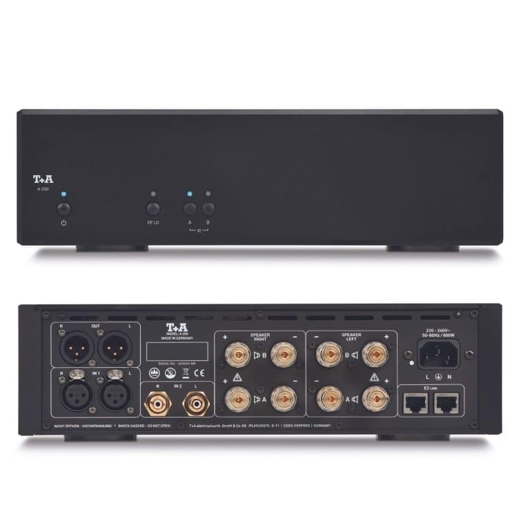 T+A A200: Power Amplifier (Black)