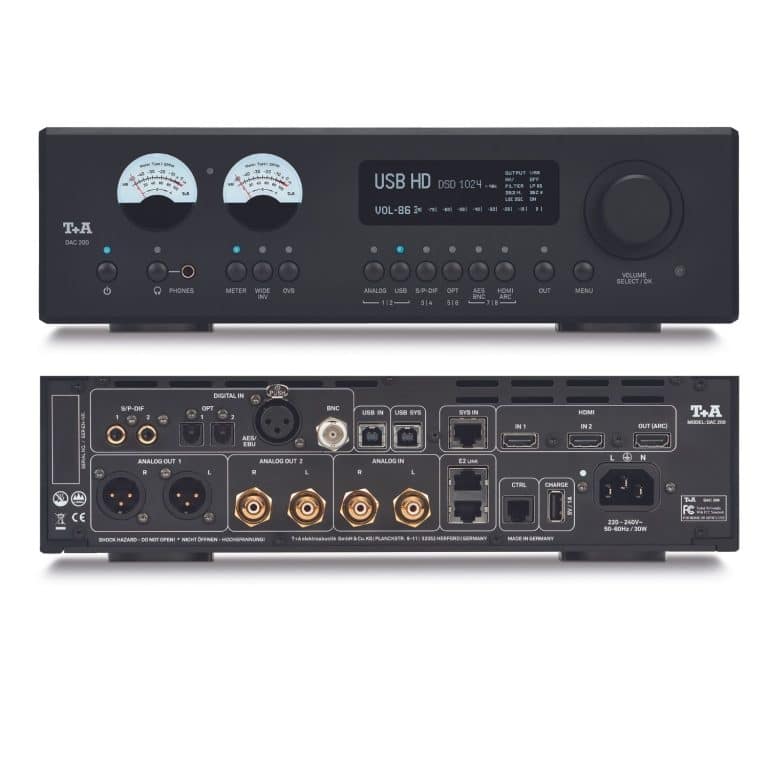 T+A DAC 200: DAC (Black)