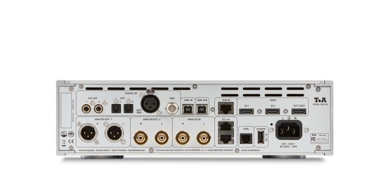 T+A DAC 200 Convertisseur Numérique vers Analogique Couleur Argent