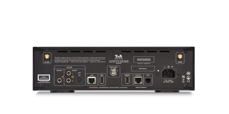 T+A MP200 Lecteur multi-source Couleur Noir