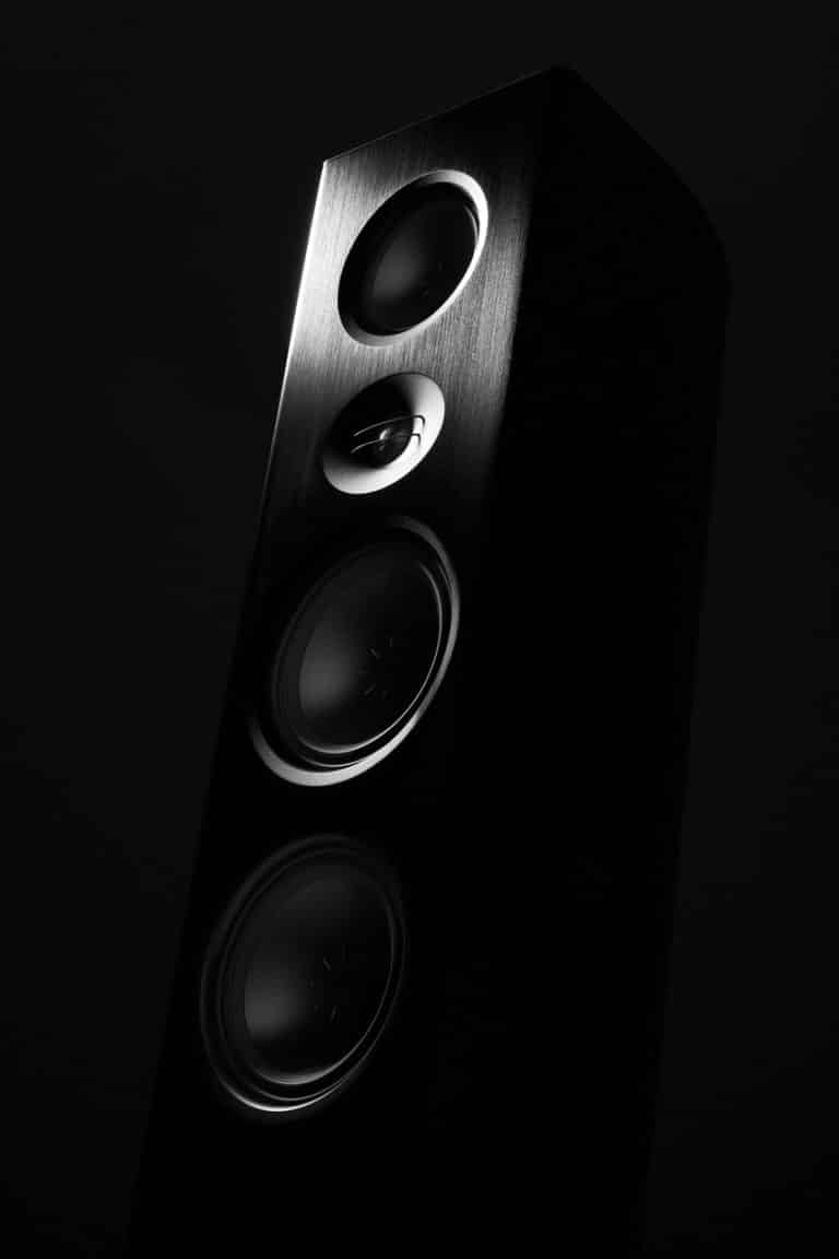 T+A Floorstanding Tower Speakers Color Brushed Black Anodized (Solitaire S300)