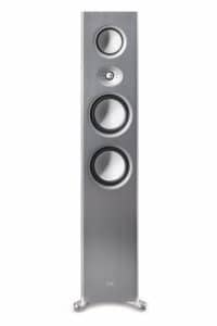 T+A Floorstanding Tower Speakers Color Brushed Silver Anodized (Solitaire S300)