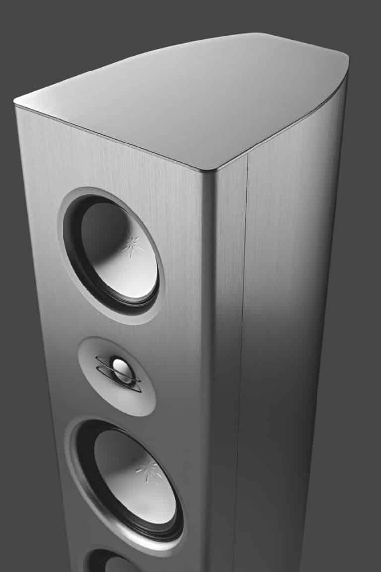 T+A Floorstanding Tower Speakers Color Brushed Silver Anodized (Solitaire S300)