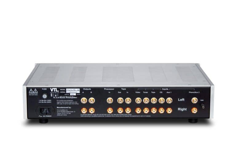 VTL TL 2.5i Performance Preamplifier Colour Silver