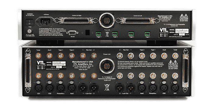 VTL TL 7.5 III Reference Préamplificateur Couleur Argent