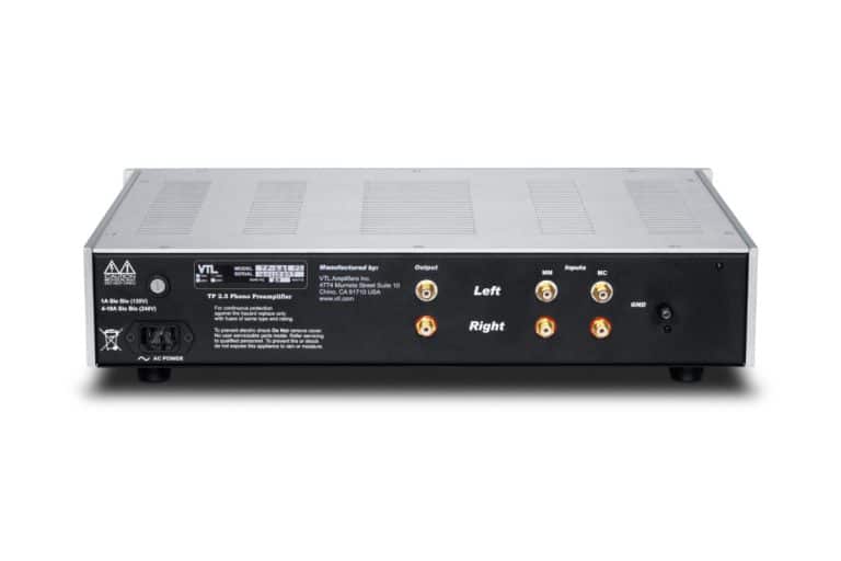 VTL TP 2.5i Préamplificateur Phono Couleur Argent