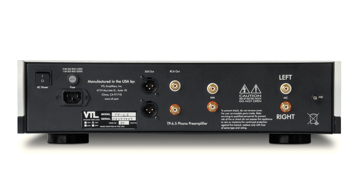 VTL TP 6.5 Phono Preamplifier Colour Silver