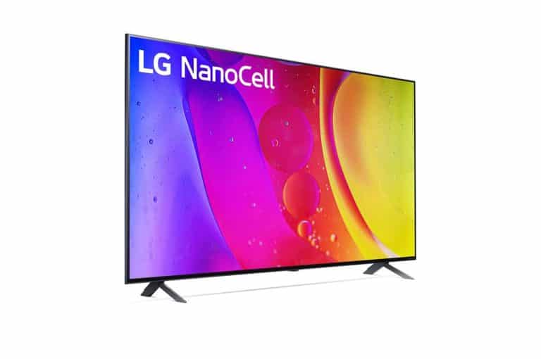 LG 65 po NANO80 NANOCELL 4K IA ThinQ® + Téléviseur Intelligent (2022)