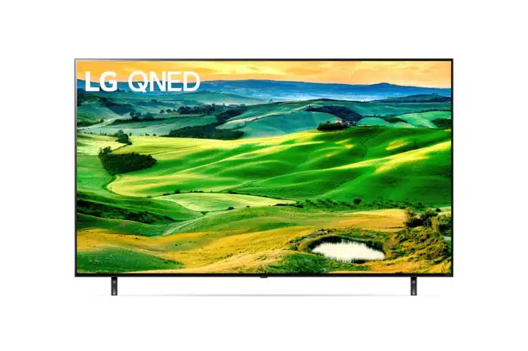 LG 65 po QNED80 NanoCell Quantum 4K ThinQ® AI + Téléviseur Intelligent (2022)