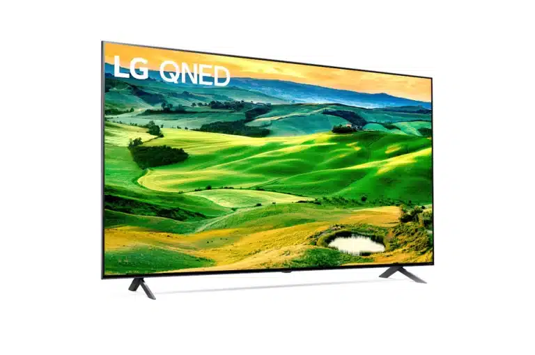 LG 65 po QNED80 NanoCell Quantum 4K ThinQ® AI + Téléviseur Intelligent (2022)