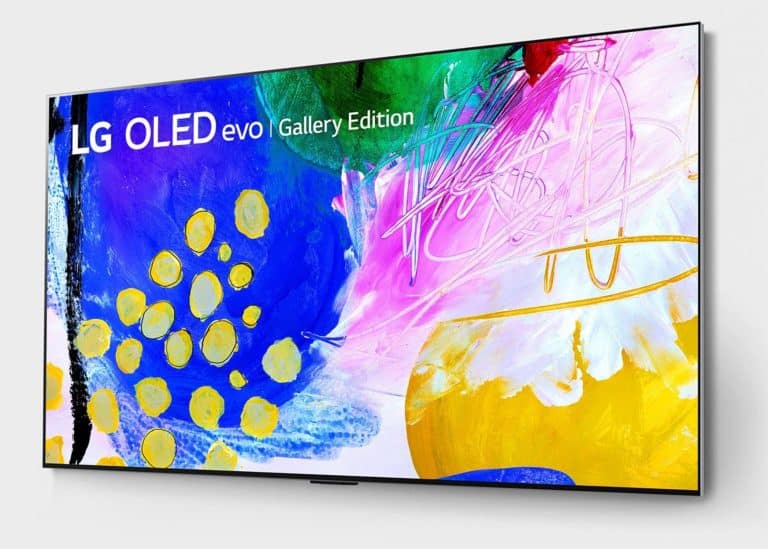 LG 55'' G2 Gallery Edition OLED 4K with ThinQ® AI + Smart TV (Foot Is Optional)