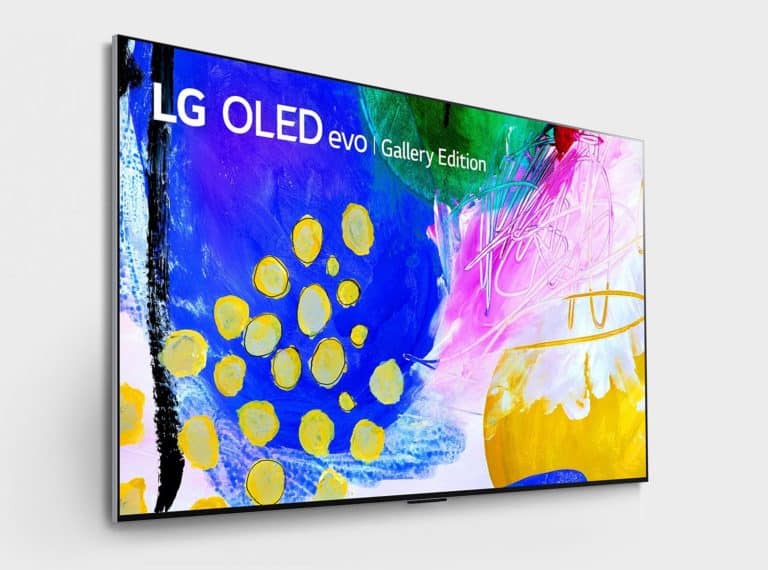 LG 55'' G2 Gallery Edition OLED 4K with ThinQ® AI + Smart TV (Foot Is Optional)