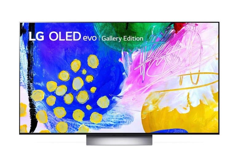 LG 55'' G2 Gallery Edition OLED 4K with ThinQ® AI + Smart TV (Foot Is Optional)