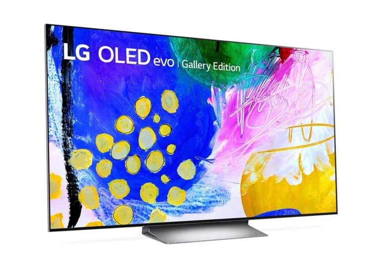 LG 77'' G2 Gallery Edition OLED 4K with ThinQ® AI + Smart TV (Foot Is Optional)