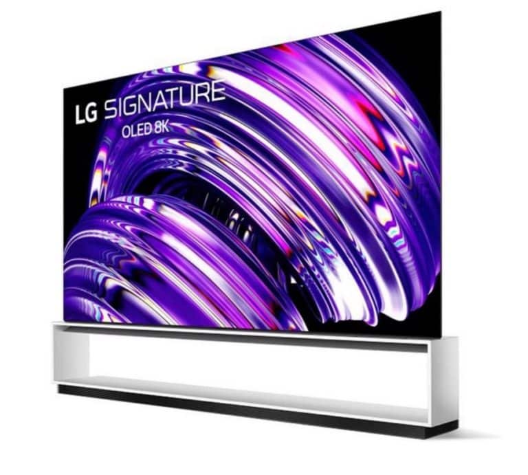 LG 88 Po ZX SIGNATURE OLED 8K ThinQ® AI + Téléviseur Intelligent (2022)