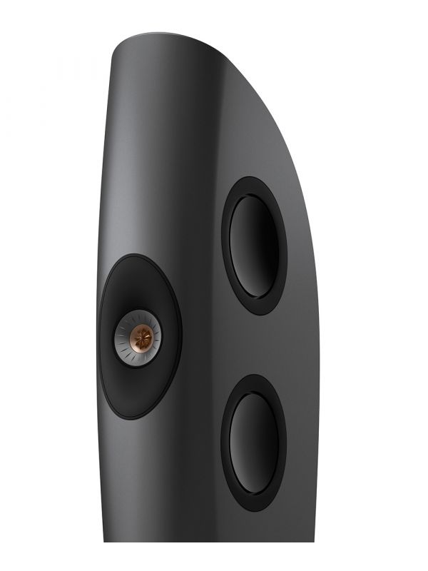 KEF Uni-Q® Haut-Parleurs Colonnes / Tours Ultra Hi-Fi Couleur Anthracite Gris / Bronze (Blade One Meta)