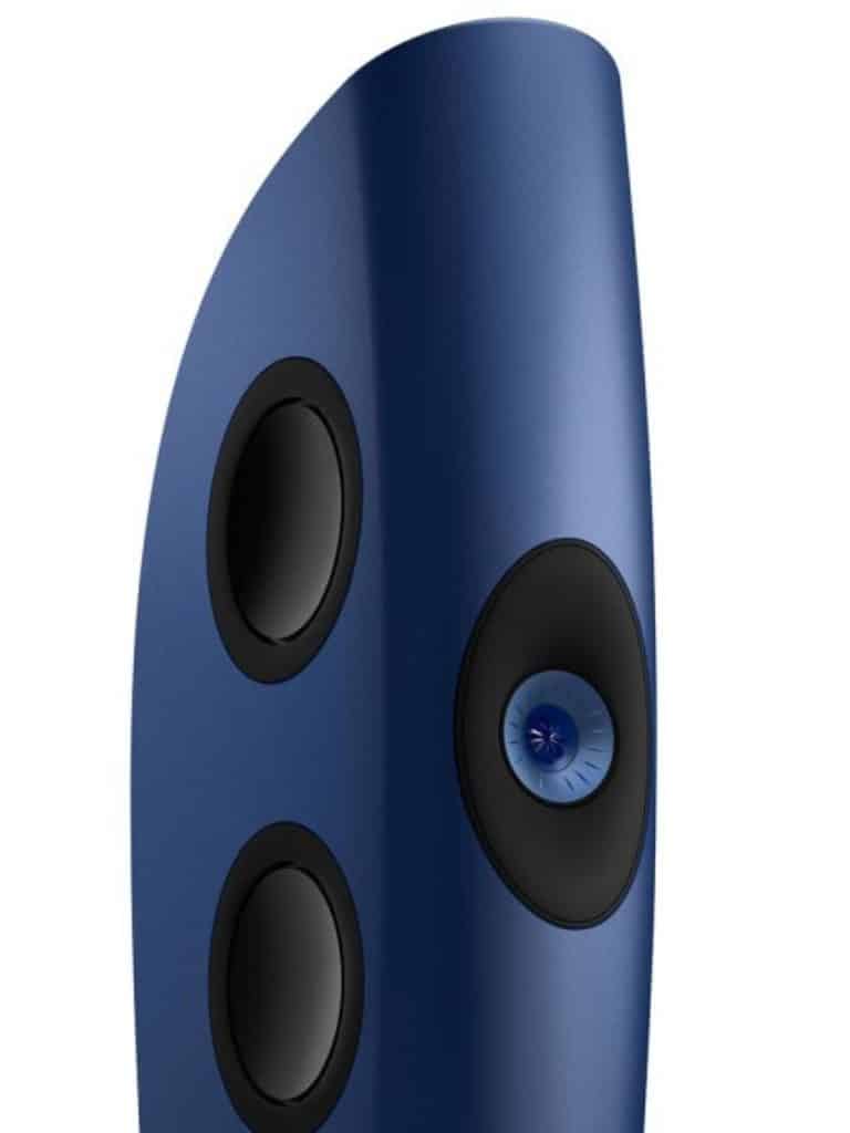 KEF Uni-Q® Ultra Hi-Fi Floorstanding Tower Speakers Color  Frosted Blue / Blue (Blade Two Meta)