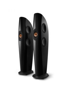 KEF Uni-Q® Ultra Hi-Fi Floorstanding Tower Speakers Color Piano Black / Copper (Blade Two Meta)