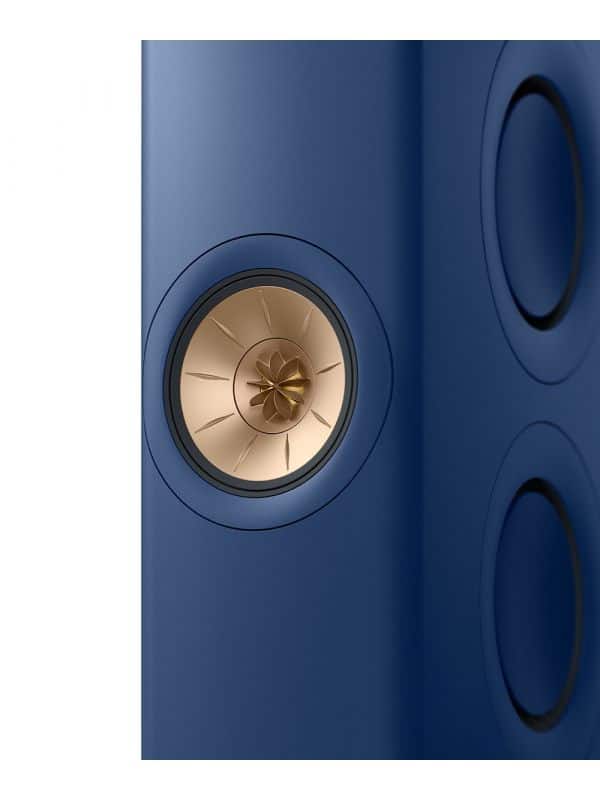 KEF LS60: Haut-Parleurs Colonnes / Tours Amplifiés Sans Fil Couleur Bleu Royale (Collection Wireless)