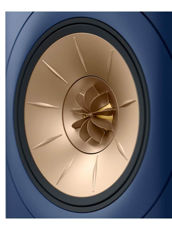 KEF Uni-Q Powered Floorstanding Tower Speakers Wireless Color Royal Blue (LS60 Meta)