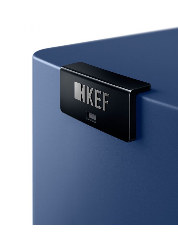 KEF LS60: Haut-Parleurs Colonnes / Tours Amplifiés Sans Fil Couleur Bleu Royale (Collection Wireless)