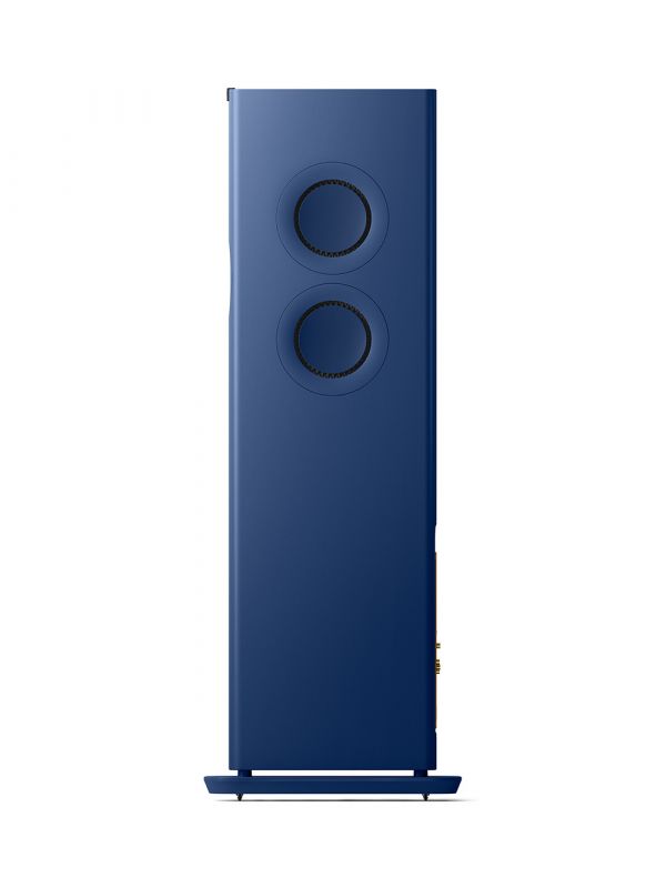 KEF LS60: Haut-Parleurs Colonnes / Tours Amplifiés Sans Fil Couleur Bleu Royale (Collection Wireless)