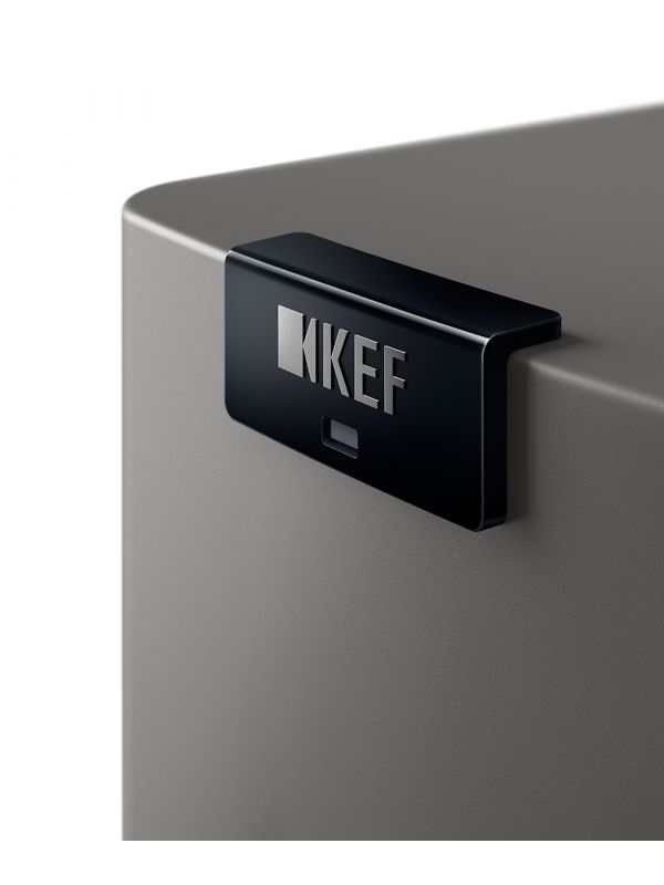 KEF Uni-Q® Haut-Parleurs Colonnes / Tours Amplifiés Sans Fil Couleur Gris Titanium (LS60 Collection Wireless)