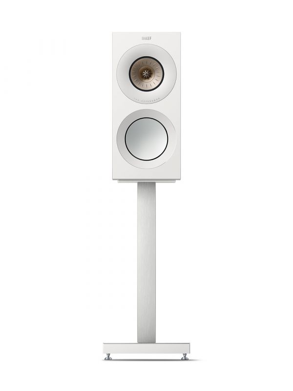 KEF Uni-Q® Haut-Parleurs Étagères Couleur Blanc Brillant / Champagne (Reference 1 Meta)