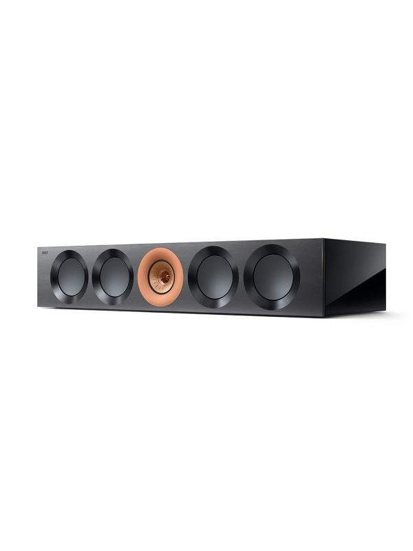 KEF Uni-Q® Haut-Parleur Central Couleur Noir Brillant / Cuivre (Reference 4 Meta)