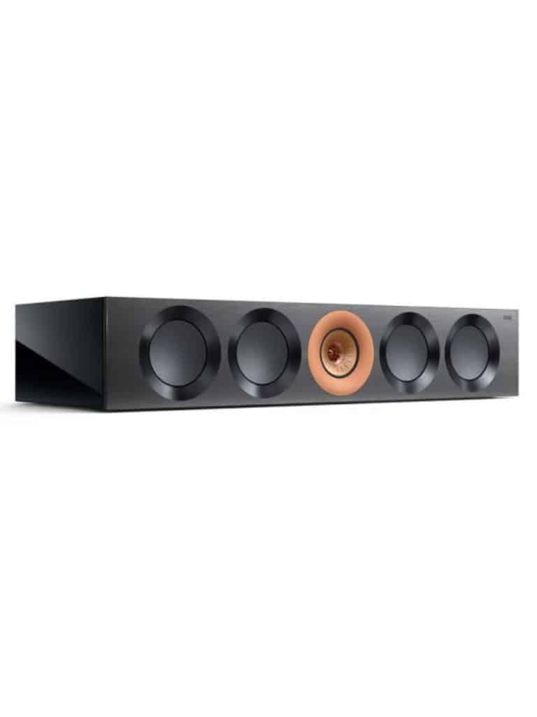 KEF Uni-Q® Haut-Parleur Central Couleur Noir Brillant / Cuivre (Reference 4 Meta)