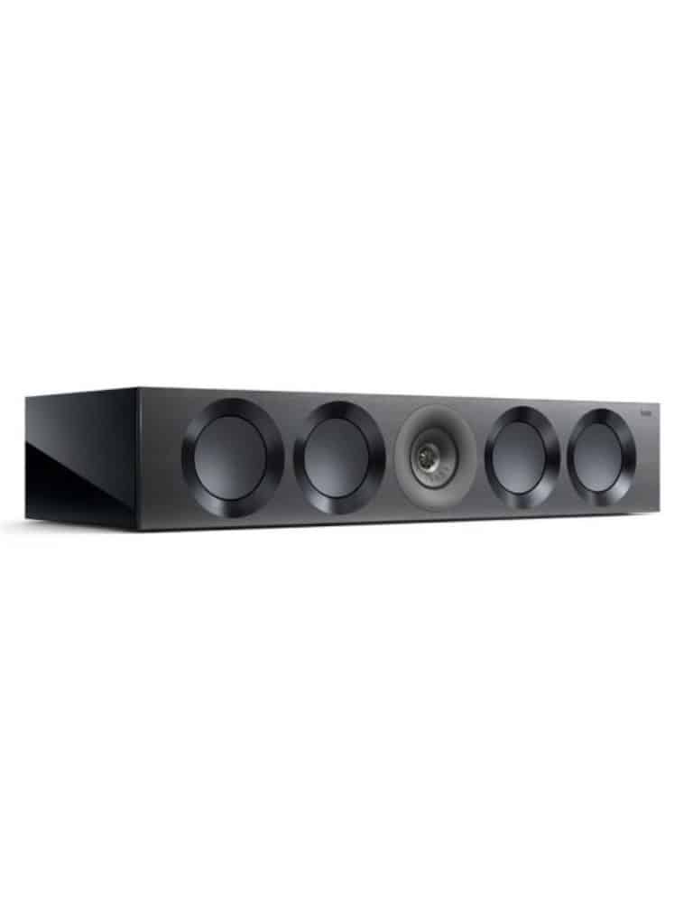 KEF Uni-Q® Haut-Parleur Central Couleur Noir Brillant / Gris (Reference 4 Meta)