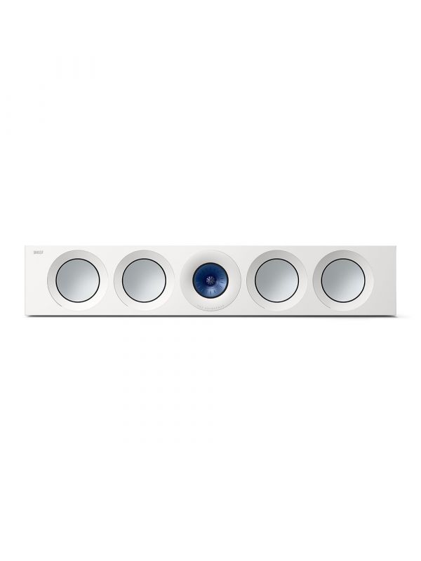 KEF Uni-Q® Centre Channel Speaker Color Gloss White / Blue (Reference 4 Meta)