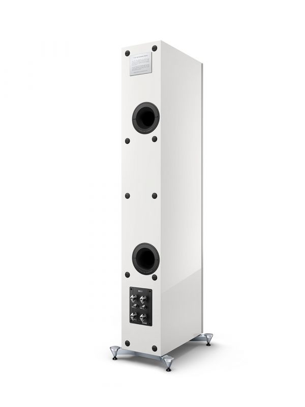 KEF Uni-Q® Driver Array with MAT™ Floorstanding Tower Speakers Color Gloss White / Blue (Reference 5 Meta)