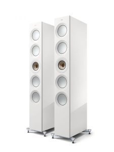 KEF Uni-Q® + MAT™ Haut-Parleurs Colonnes / Tours Couleur Blanc Brillant / Champagne (Reference 5 Meta)