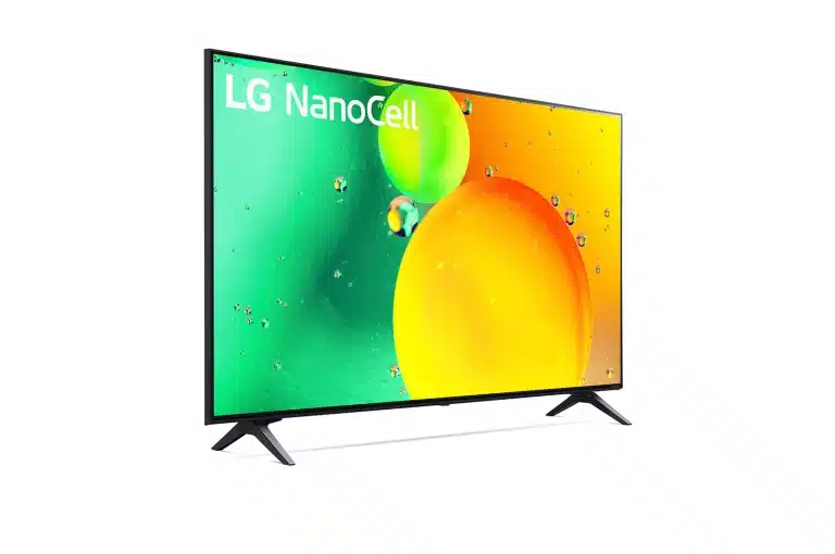 LG 43 po NANO75 NANOCELL 4K IA ThinQ® + Téléviseur Intelligent (2022)