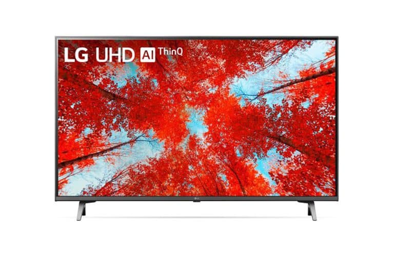 LG 43 po UQ9000 LED 4K IA ThinQ® + Téléviseur Intelligent (2022)