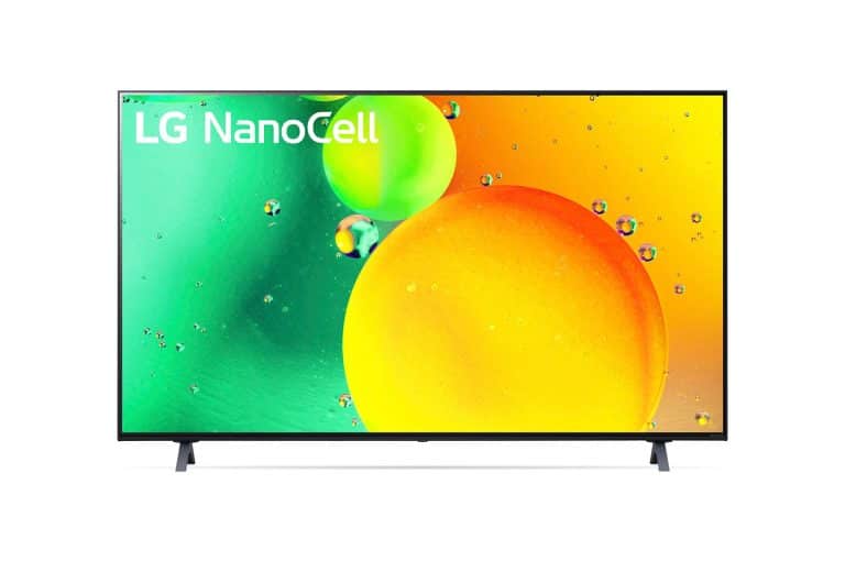 LG 50 po NANO75 NANOCELL 4K IA ThinQ® + Téléviseur Intelligent (2022)