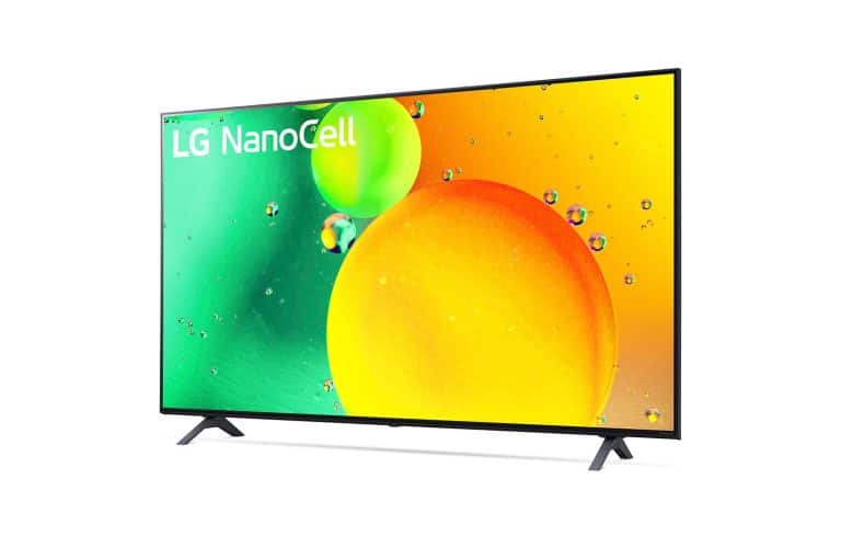 LG 50 po NANO75 NANOCELL 4K IA ThinQ® + Téléviseur Intelligent (2022)