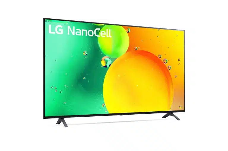 LG 50 po NANO75 NANOCELL 4K IA ThinQ® + Téléviseur Intelligent (2022)