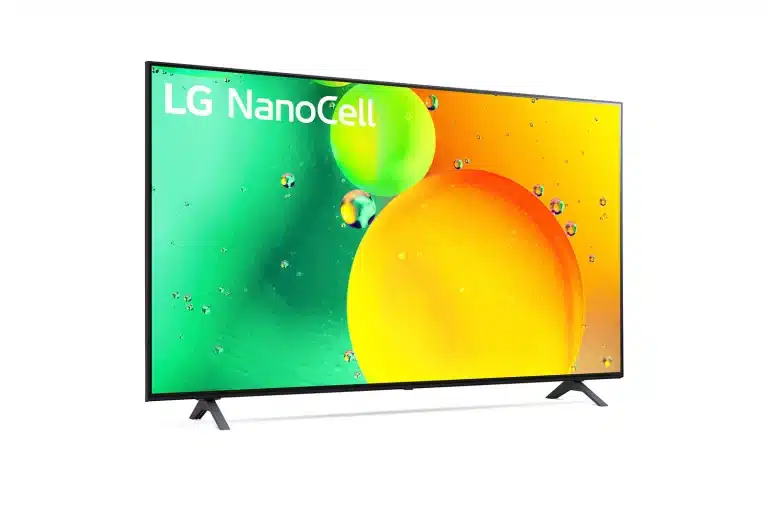LG 55 po NANO75 NANOCELL 4K IA ThinQ® + Téléviseur Intelligent (2022)