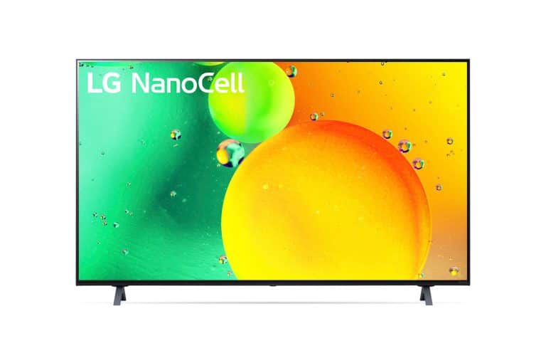 LG 65 po NANO75 NANOCELL 4K IA ThinQ® + Téléviseur Intelligent (2022)